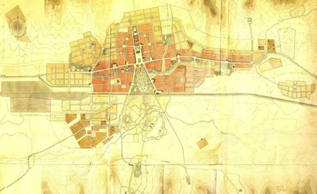 1954 Master Plan of Ulaanbaatar. Source: mad-research.com